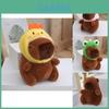 Fluffy Capybara Plush Keychain Featuring Multiple Adorable Styles For Kids And Adults Alike