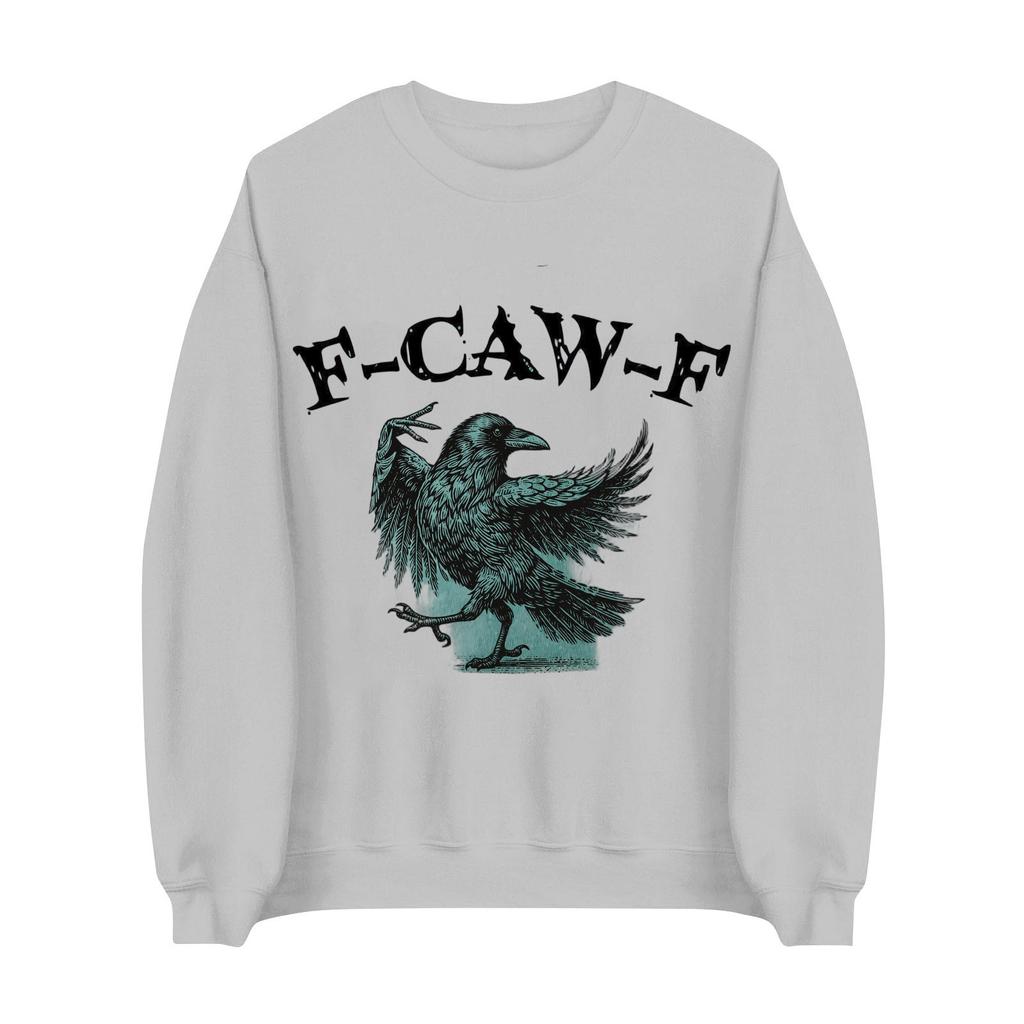 Women's Casual Fashion  Print Long Sleeve O-Neck Sweatshirts Pullover Top