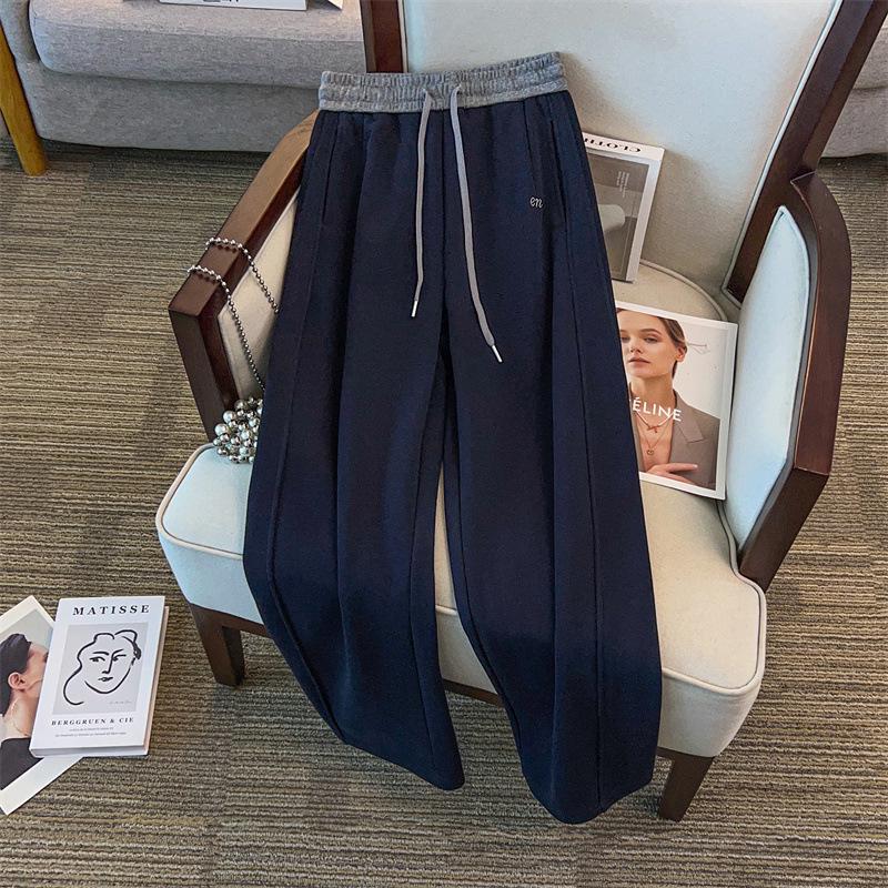 Winter High Waist Plus Size Velvet Women's Pants - Loose Fit, Fits Up to 300 Jin