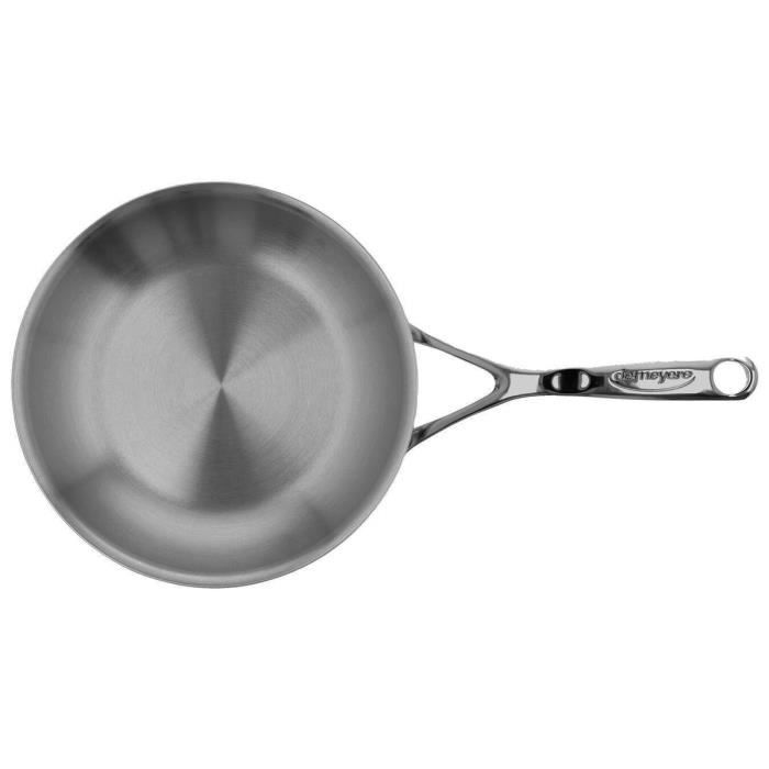 Frying Pan - DEMEYERE - Proline 7 - 20 Cm - 18/10 Stainless Steel - Compatible with All Heat Sources