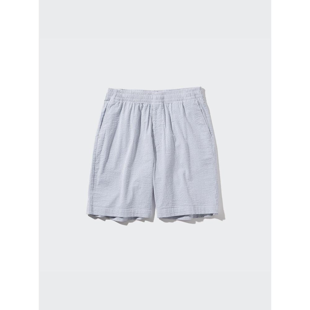 Uniqlo Stretch Easy Short Pants  Seersucker 