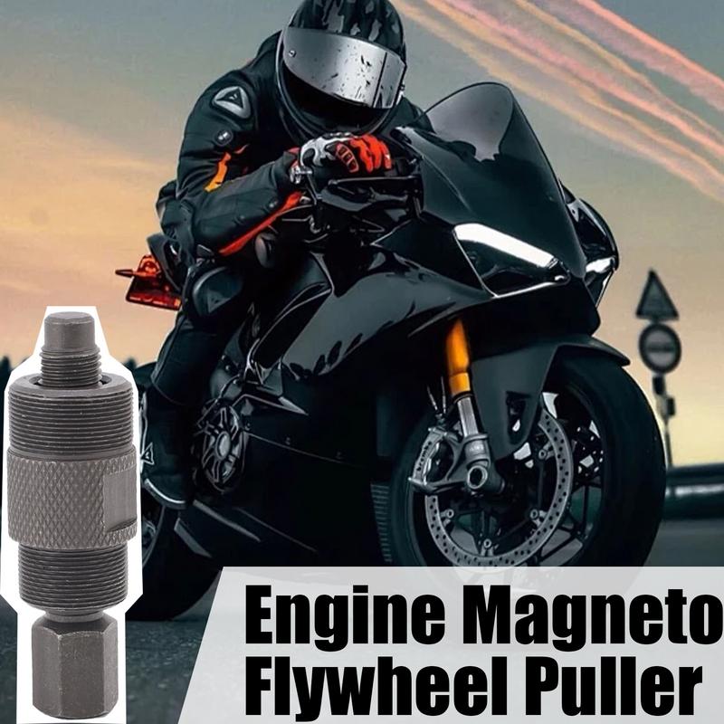 Motorcycle Magneto Puller Double End Motorcycle Flywheel Turning Tool Magneto Puller ATV Tool Repair Flywheel Puller For Most