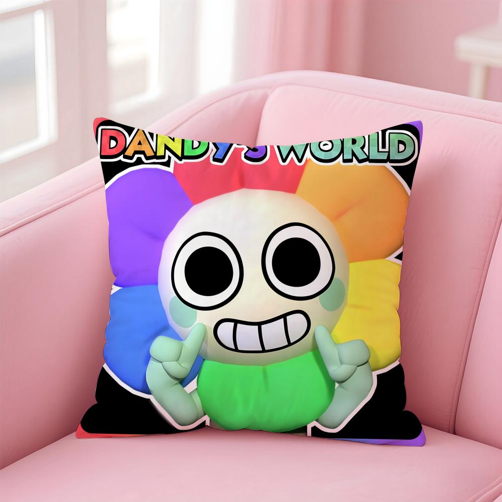 Spiel D-Dandy's W-World Kissenbezug für Zuhause & Auto, Mehrzweck-Kissenbezug - Wendbar, Weich & Langlebig für den täglichen Gebrauch