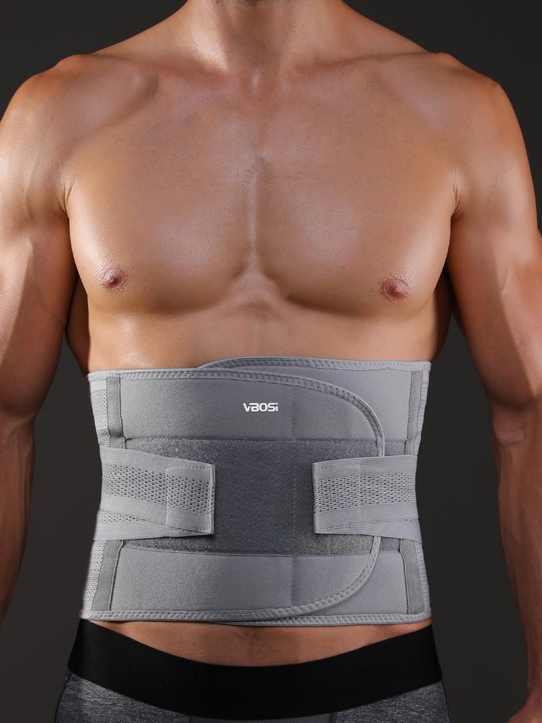 Adjustable Unisex Waist Trainer Lower Back Support Belt For Weightlifting Cycling Tummy Control Posture Corrector