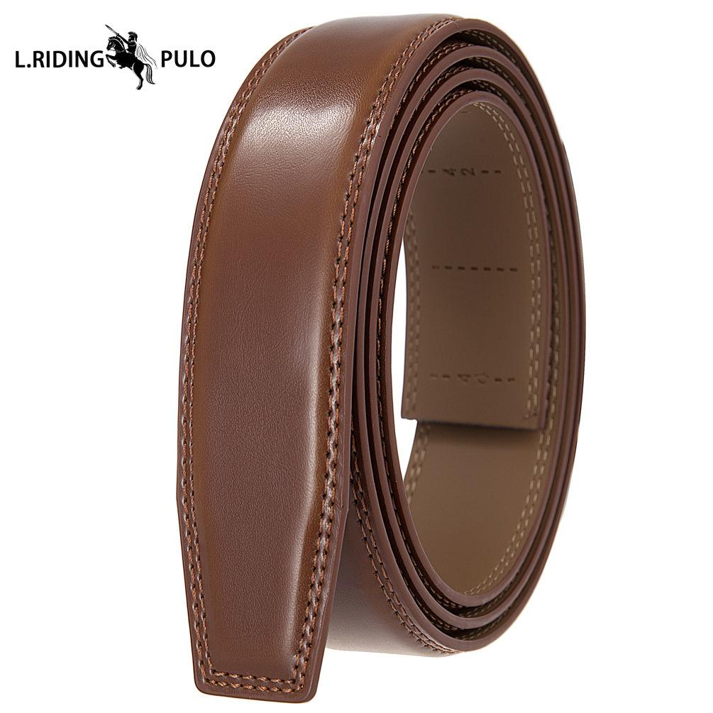 Buckle-free Men's Automatic Men's Belt 3.5 Wide Automatic Belt Commuter Belt Can Be DIY