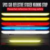 90cm Reflective Car Decal Safety Warning Reflector Tape Car Stickers Anti Collision Warning Reflector Sticker Auto Accessories