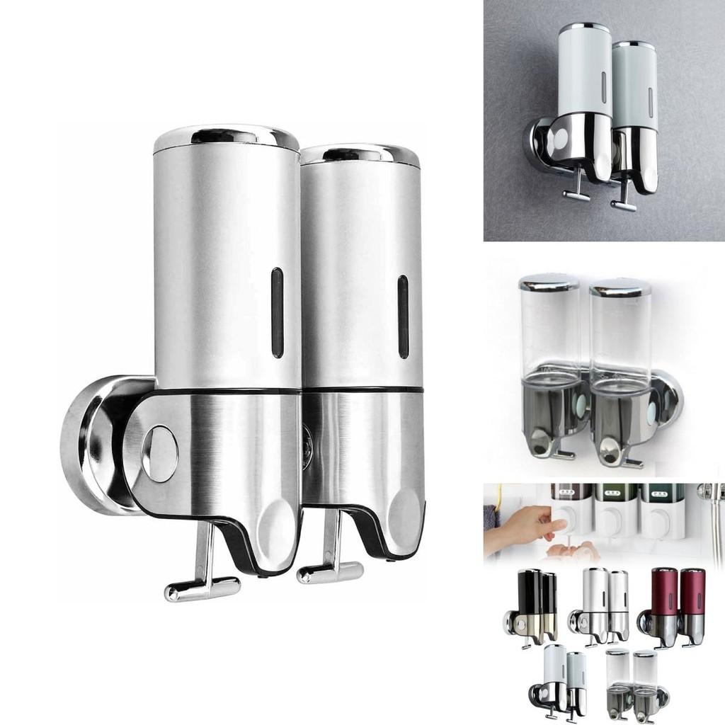 Elegantes ABS Seifenspender für Einzel- und Doppelsitz mit manuellem Drücker für gewerbliche Badezimmer