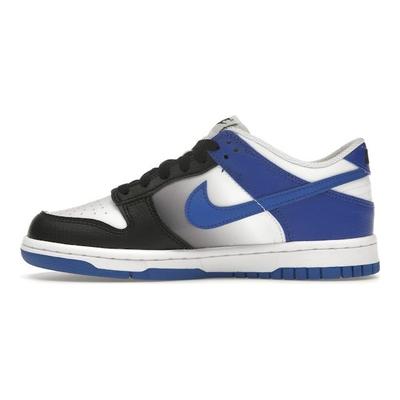 Dunk Low GS Game Royal Black Fade Kids Sneakers Blue White HJ9209-400