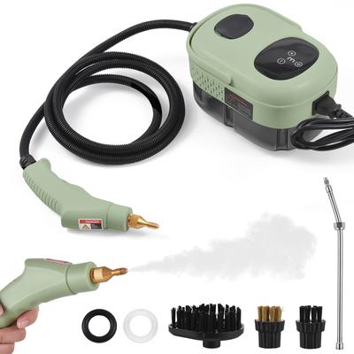 Nettoyeur Vapeur Haute Pression 2500W Machine de Nettoyage Vapeur Pressurisée Haute Température 1100ml 3 Bar Nettoyeurs Vapeur Portables