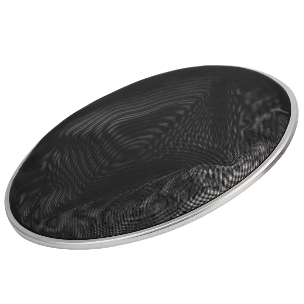 10 Inch Nylon Mesh Drum Head Silent Skin for Drum Set Percussion Instrument Parts Black