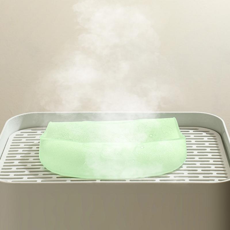 Lehké dětské bryndáčky Mom&Pea Silikon BPA Free Modrá Růžová Zelená YQ0103