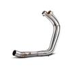 Complete Exhaust System for Motorcycle, Carbon Fiber Exhaust, 51mm/2 Inches, for Mt07 R77 2014-2023