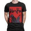 Dorohedoro Caiman And Nikaido Men T Shirts Anime Novelty Tees Short Sleeve Round Neck T-Shirt Pure Cotton Birthday Gift Clothes