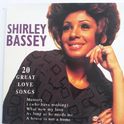 CD SHIRLEY BASSEY - 20 Great Love Songs LS886352 Disky 1998 Olanda Pop Folosit