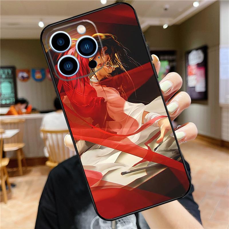 Heaven Official’s Blessing Case For iPhone 18 17 16 15 14 13 12 11 Pro Max Mini Plus 16e 17 Air Bumper Cover Accessories