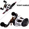 Baitcasting Fishing Reel 16LB Carbon Fiber Drag 7.0:1 Lure =Reel för sötvattensaltvattenbas
