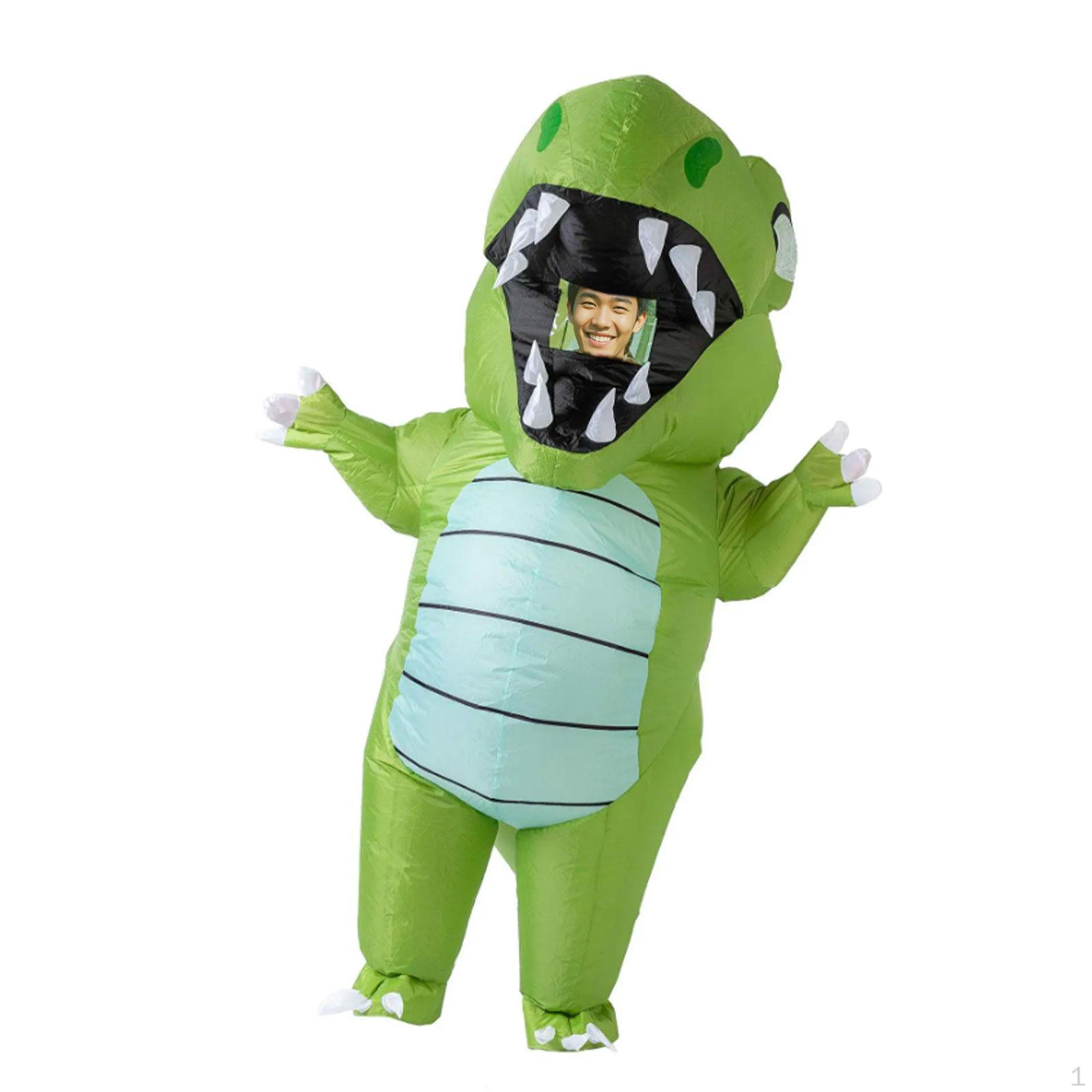 

Надувной костюм динозавра, воздушный поток для парада и вечеринки For Adult