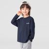 Boys' Raglan Sleeve Letter Print Pure Cotton Long Sleeve T-Shirt