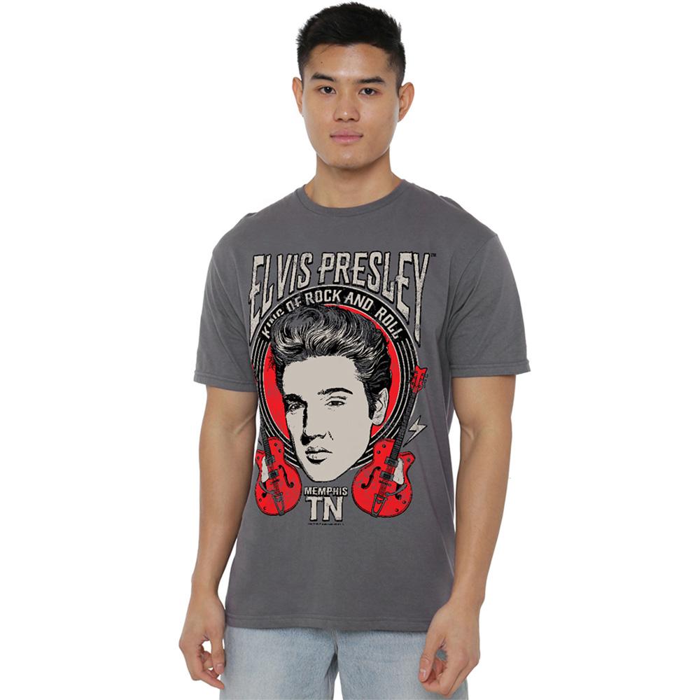 Elvis Presley Unisex Adult Elvis Rock T-Shirt