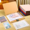 A4B5 Family Document Organizer: Loose-leaf Binder for Tickets, Certificates, Pregnancy & Postpartum Check-up File Management
