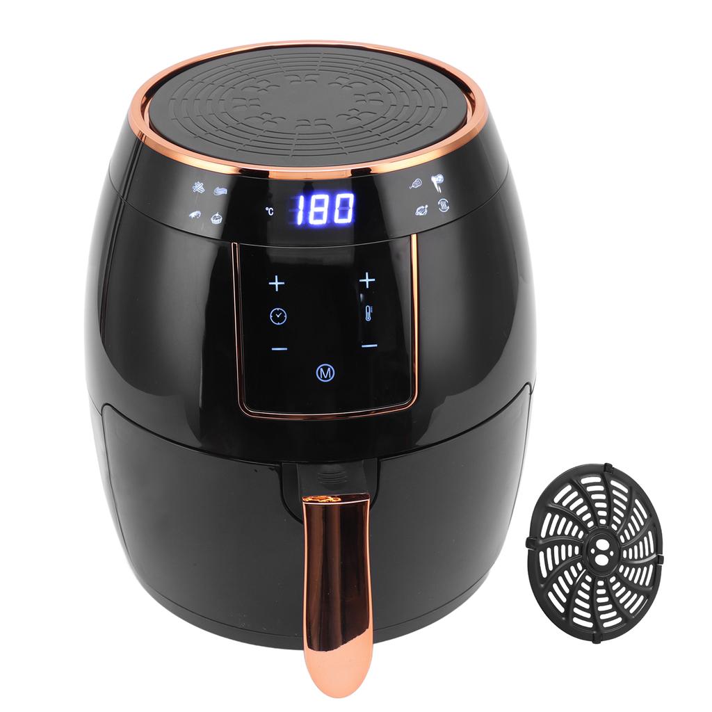 5.5L Air Fryer Automatic Precise Temp Control Oilless Cooker Electric Food Fryer for Kitchen
