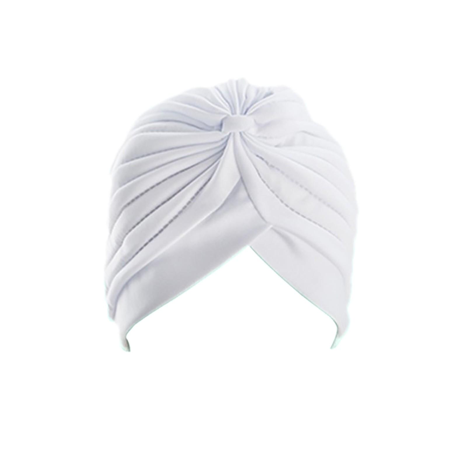 

Женские шляпы-банданы от солнца, разноцветные шляпы с капюшоном для длины и толщины волос One Size белый