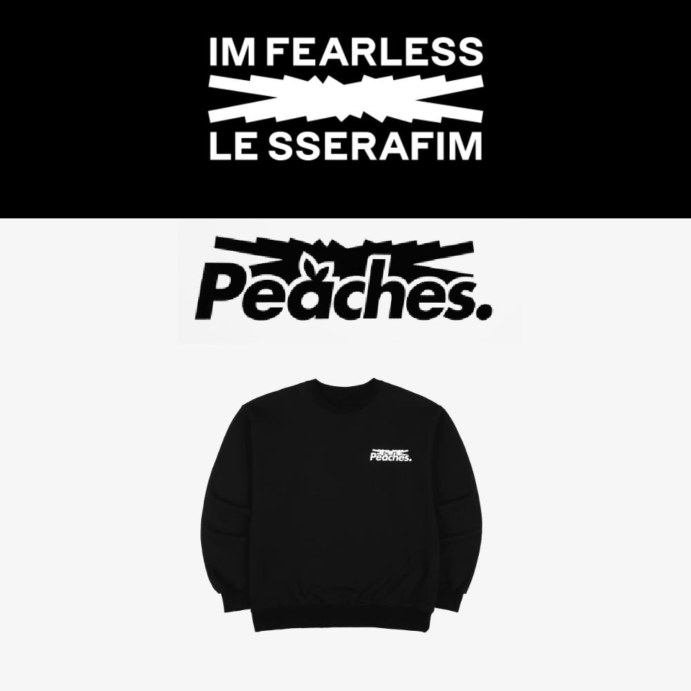 

Предзаказ Толстовка с круглым вырезом LE SSERAFIM x Peaches Staple