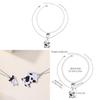 Cow Pendant Necklace For Girls With Zinc Alloy Chain Summer 2025 Jewelry Gift