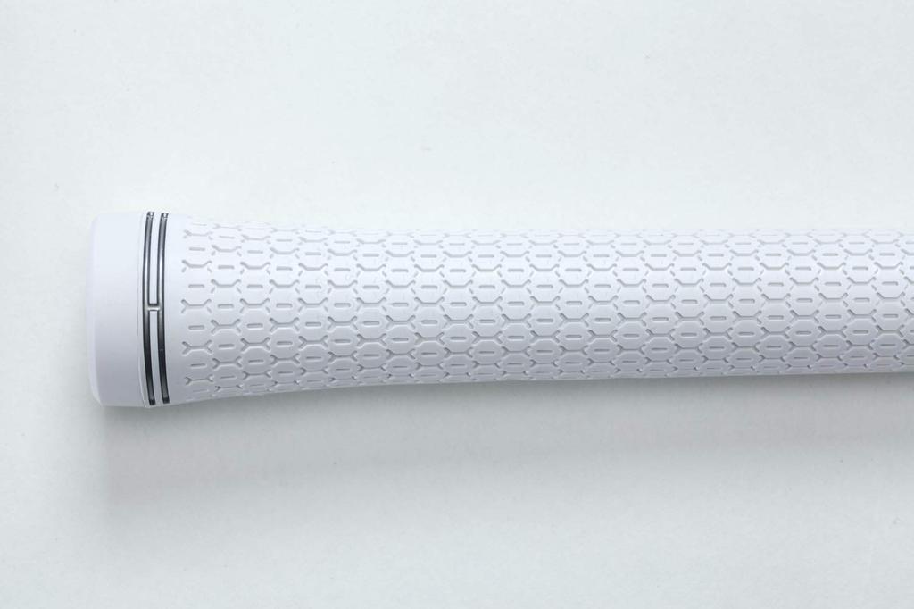 Elitegrips Golf Grips TD50 SOFT Silver No Backline 7-piece Set, White,