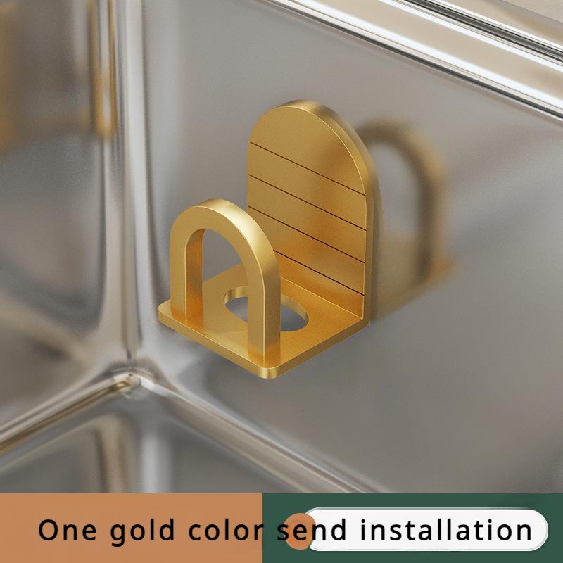 

Полка для кухонной раковины, раковина без смыва, слив для губки, настенный органайзер для разделочной доски с крышкой кастрюли 5.1*4.5*3.1CM