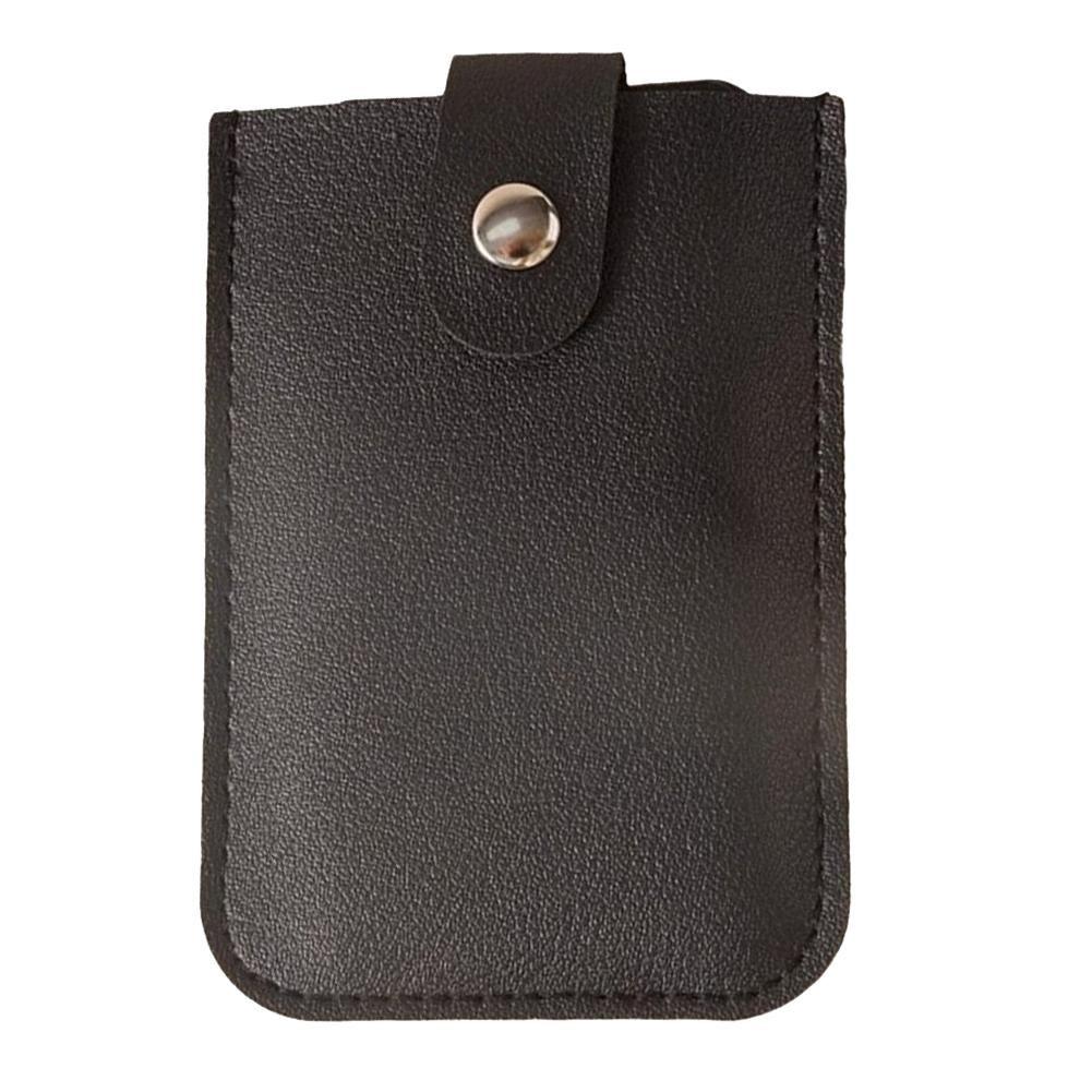 

Компактный держатель для визиток из ПУ кожи Black