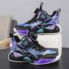 Boys Summer Basketball Shoes Students 2025 Single Net Girls Shoes Running Children's Sports Shoes Hollow Mesh Tide Shoes