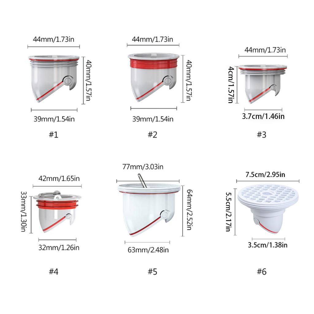 Zápachotěsné podlahové vpusti Jádra Přímý odtok Kanalizace Toaleta Proti zpětnému toku Zápachový filtr Univerzální podlahová vpusť Artefakt
