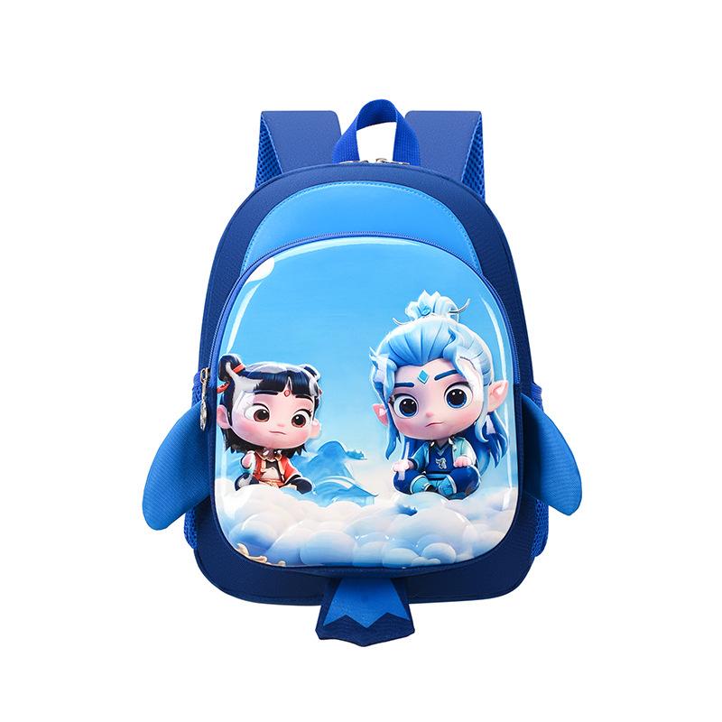 National Manga Cartoon Boys And Girls Backpack Foreign Style Printing Kindergarten Primary School Students Schoolbag Children Backpack