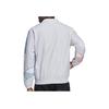 Adidas Originals Logo Striped Casual Zip-Up Jacket Men Jacket White GN3583