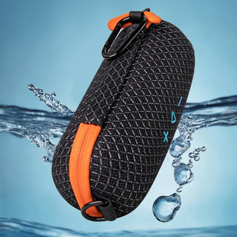 Přenosný EVA kryt pro Bluetooth reproduktory Flip 7 s dvojitými zipy, přístup, venkovní dobrodružství, přepravní taška