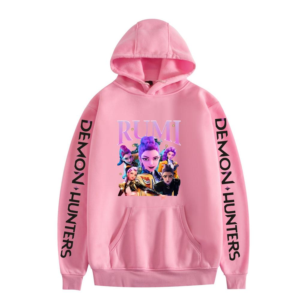 KPop Demon Hunters Man Hoodie Sweatshirt for Mens Womens Unisex Graphic Printed Cool Streetwear Hoodie