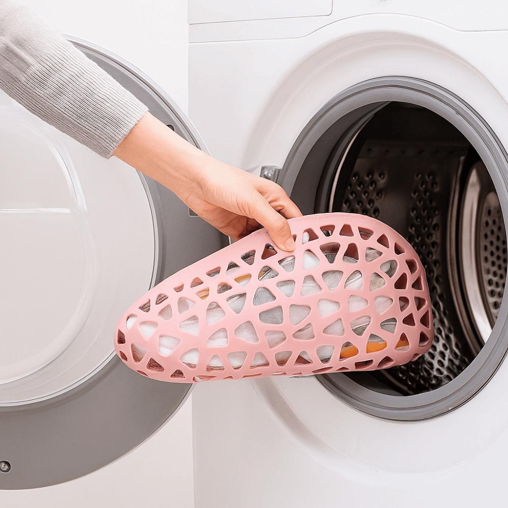 2Pcs Anti-Deformation Shoe Cleaning Bag Reusable Shoe Protection Bag Shoes Laundry Bags  Travel