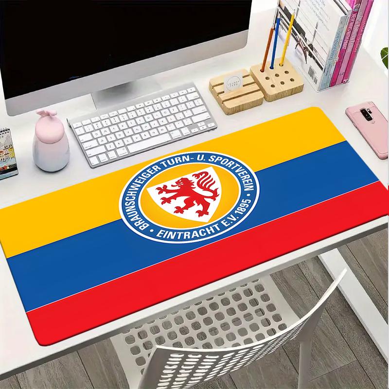 Braunschweig Fc Crest Design Mouse pad, Gaming Mouse Pad, keyboard pad, Desk Decor for computer notebook Fan Gift Birthday Gift