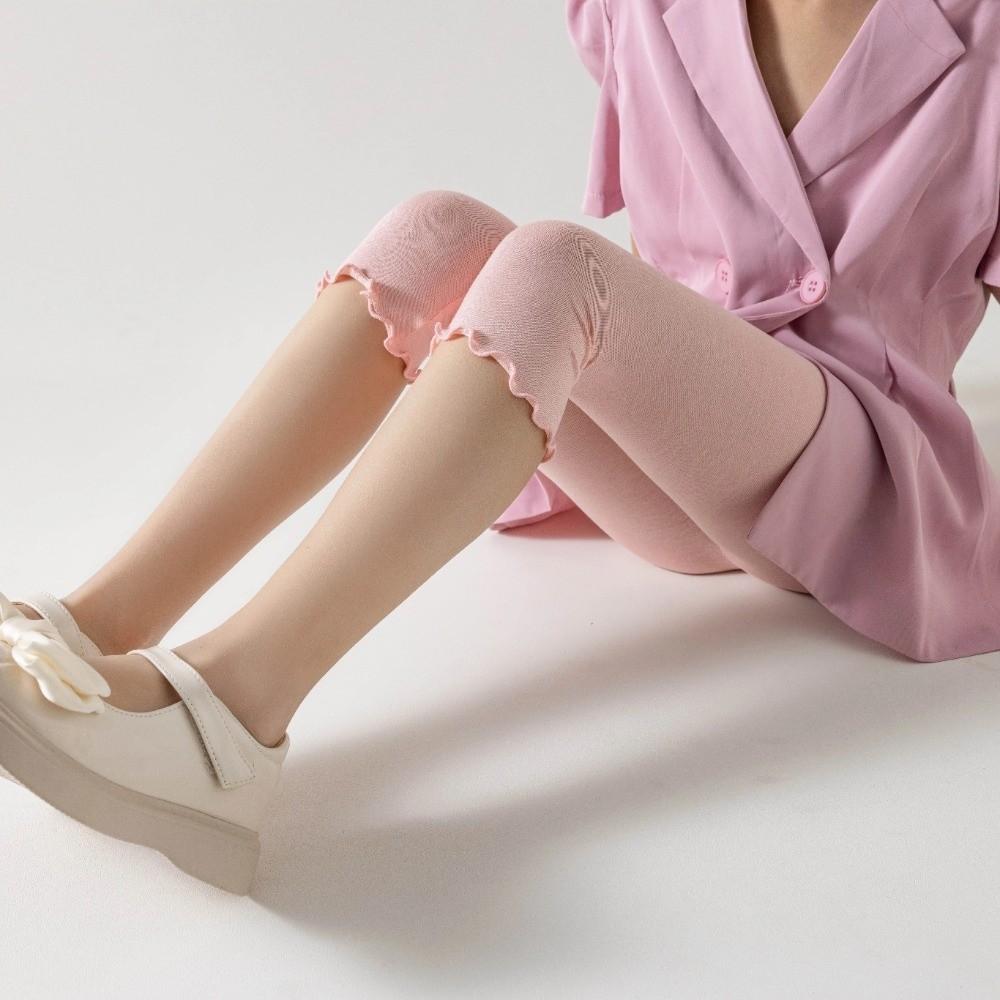 Ultra-thin Children Clothing Ruffles Stretch Tights Sweet Children Clothes Gift