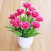 Silk Rose Bonsai: Artificial Flowers & Greenery for Indoor/Outdoor Decor
