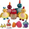 Anime Twirlywoos Plush Toys Cartoon Great BigHoo Toodloo Chickedy Chick Peekaboo Cosplay Dolls Stuffed Animals Plushie Xmas Gift