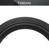 Fielect Foam Edge Speaker Edges for Audio Speakers, 163mm Outer Diameter, Pack of 4, Foam Edge Surround Accessories, Surround Ring Replacement, Speake