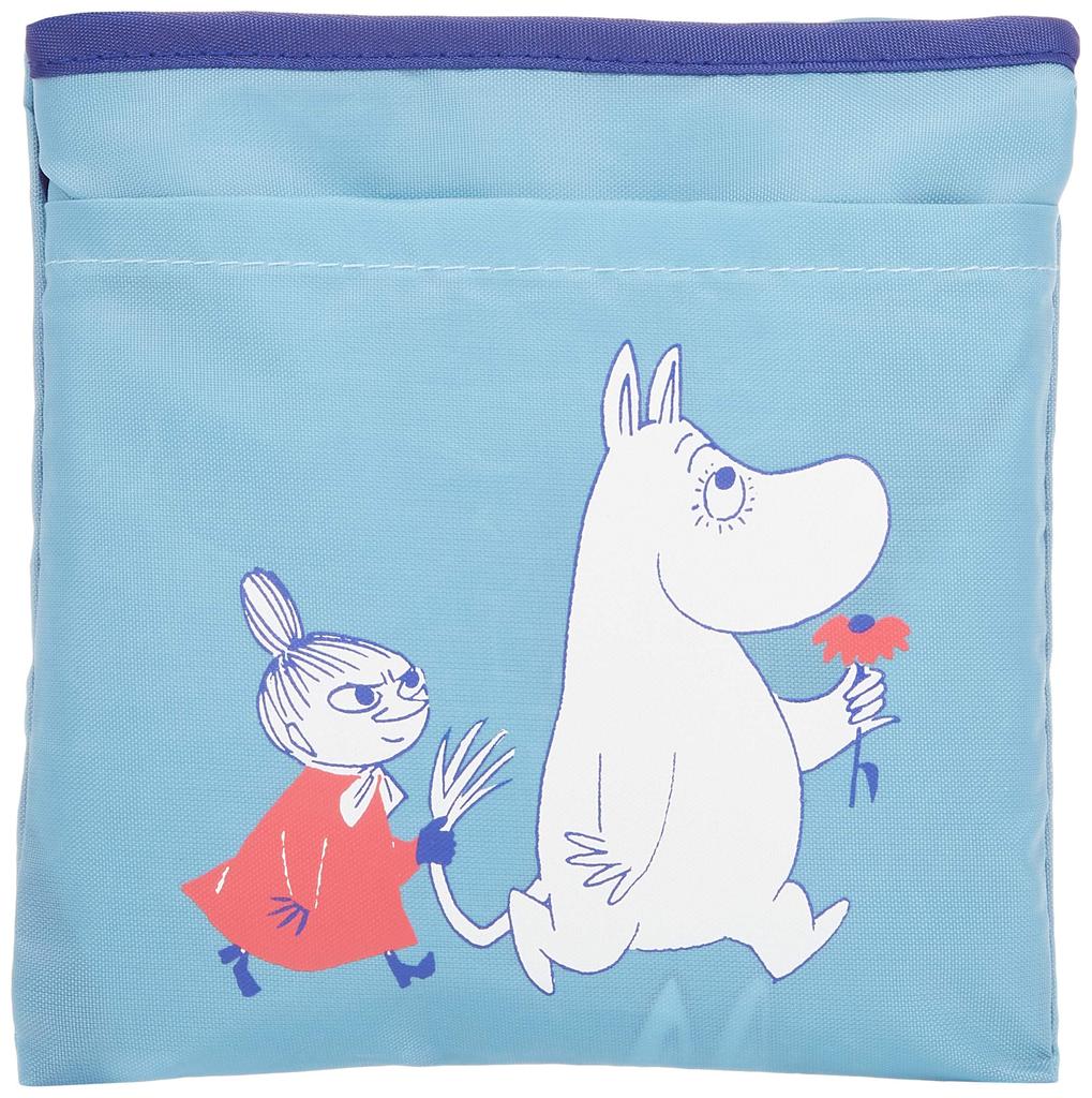 Gakken Staful Moomin Eco Shopping T13015 Bag, Bag, Medium, Blue,