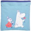 Gakken Staful Moomin Eco Shopping T13015 Bag, Bag, Medium, Blue,