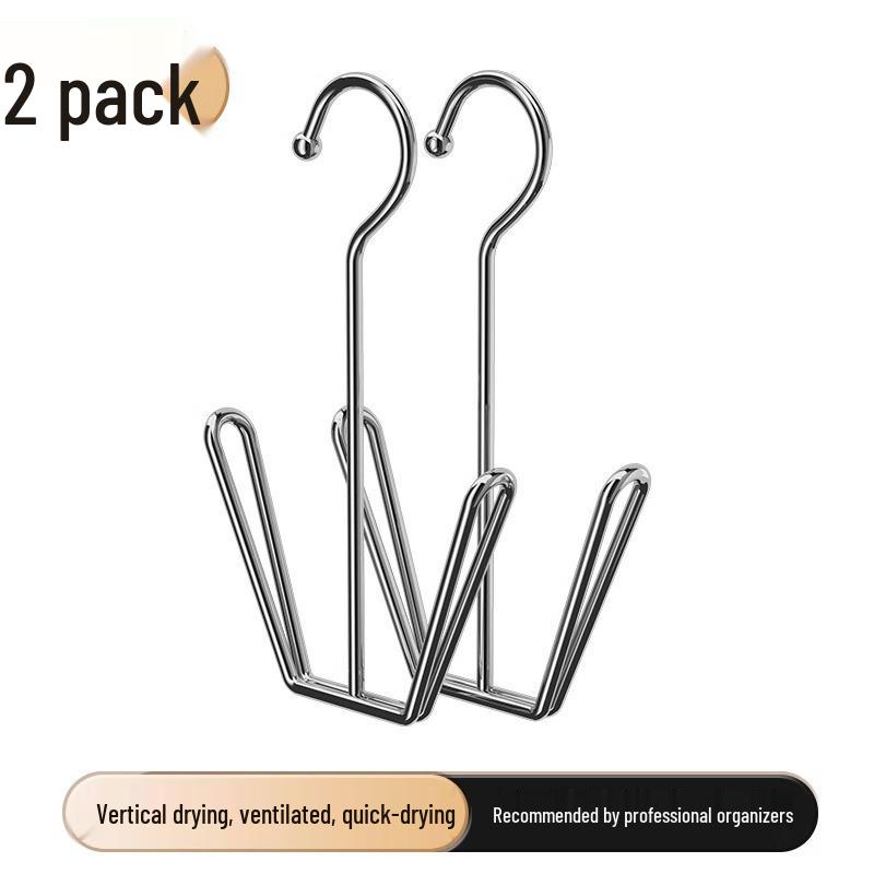 

Ветрозащитная сушилка для обуви из нержавеющей стали с крючками для использования на открытом балконе