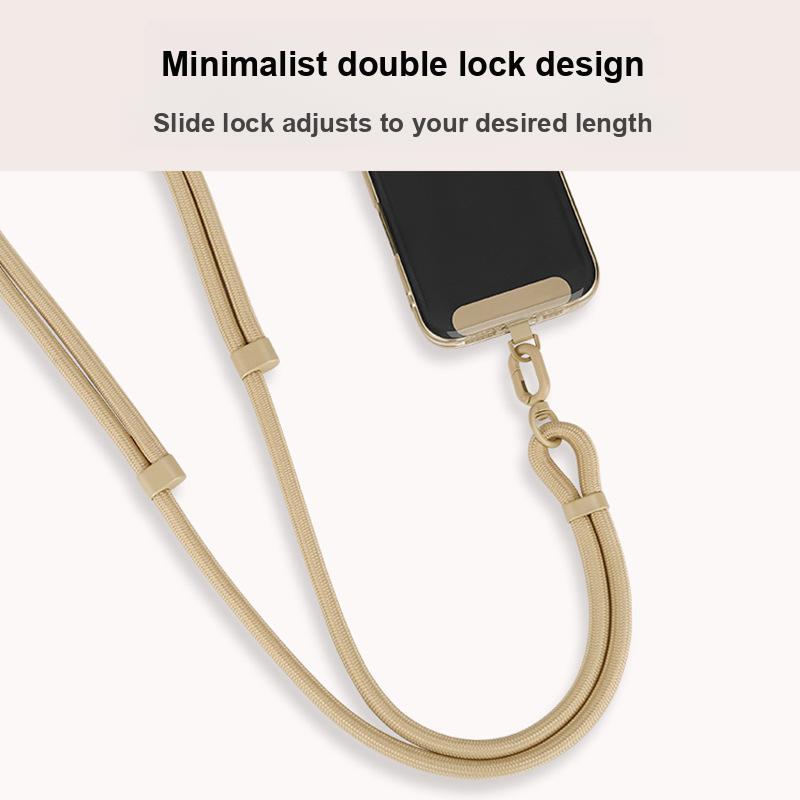 Original Multi-Function Mobile Rope Strap, Crossbody Phone Holder, Neck Lanyard, Anti-Lost Anti-Theft Long Adjustable Rope for Outdoor Use
