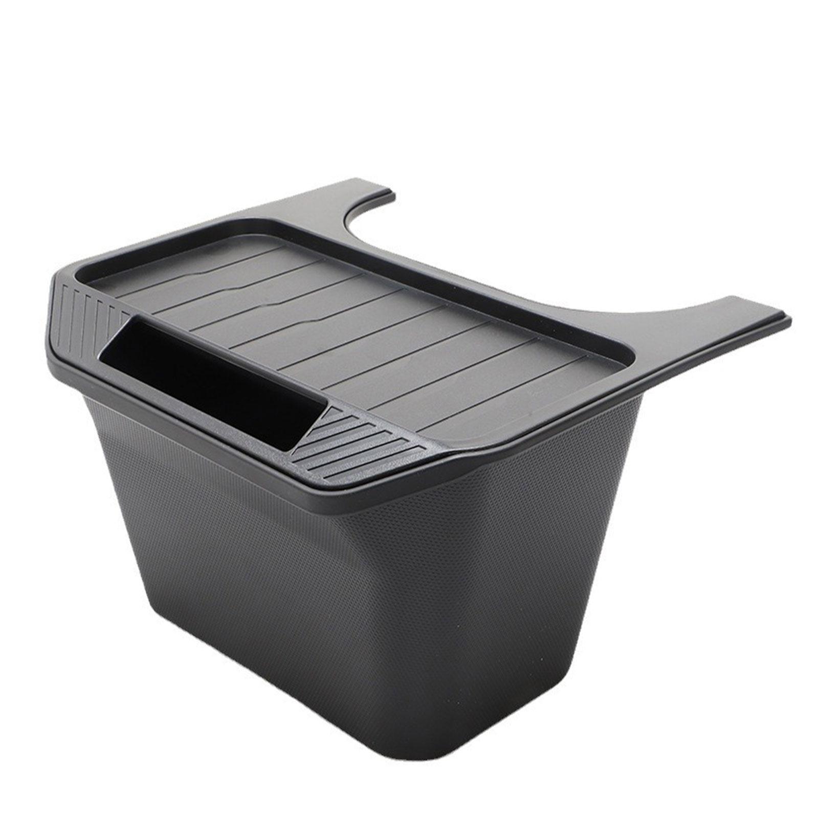 

Professional Car Storage Organizer Provides Space For Water Bottles And Phones Small Items Interior чёрный