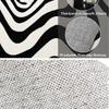 Large Modern Luxury Carpets for Living Room Fluffy Soft Green Plush Carpet Cream Irregular Rug Home Thickened Mat Washable Mats
