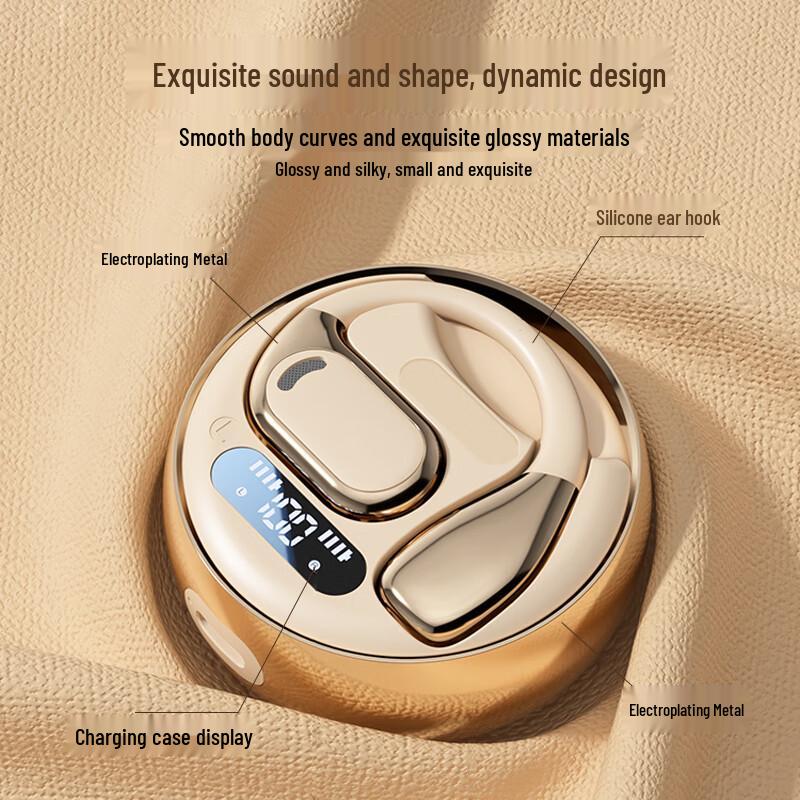 Bkayp M76 Open-Ear Ear-Hook Bluetooth Sports Headphones